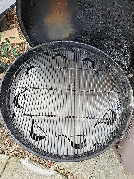 FireDial Baffle Plate Heat Management System for Charcoal BBQ and Barbecue Smokers, UDS, WSM, Kettle (For 26 in. Kettle) 2 FireDial Baffle Plate Heat Management System for Charcoal BBQ and Barbecue Smokers, UDS, WSM, Kettle (For 26 in. Kettle) - Image 2