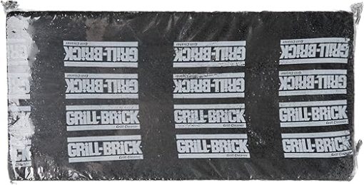 SPARTA 4071000 Fiberglass Grill Brick, Grill Cleaner, 8 X 4 Inches, Black, (Pack of 12) - Image 2