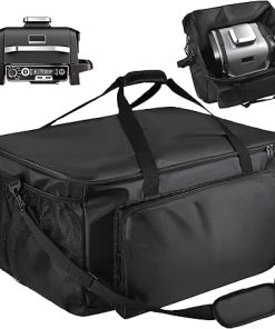Grill Carry Bag for Ninja Woodfire Outdoor Grill - Ninja OG701 & OG751 Grill & Smoker Water-Resistant Outdoor Carrying Bag - Anti-Fade & UV Resistant, Heavy Duty 840D Oxford Fabric (Bag Only)