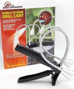 BBQ Dragon Ultimate Grill Accessories Set – Extreme Double Headed Grill Light Bundle with Dragon Wing Shelf Grill Table – Heavy Duty & Durable BBQ Tools 2