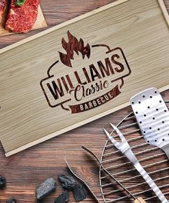 My Personal Memories Premium King of The Grill Custom Personalized Grilling Barbecue Tools Set – Customized BBQ Accessories Gift for Dad, Father 2